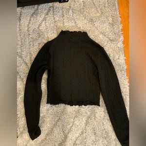 Forever 21 cropped turtle neck